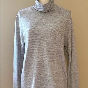 Athleta Light Gray Turtleneck sz xl euc